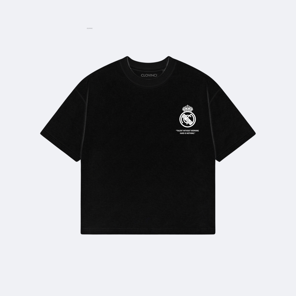 CRISTIANO RONALDO - GOAT BLACK TEE